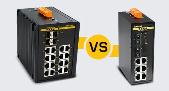 Промышленные управляемые L2 коммутаторы на DIN-рейку от китайского производителя Kyland