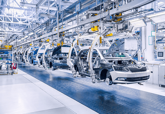 Система управления производством автомобилей